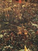 ALTDORFER, Albrecht The Battle of Alexander (detail)  vcvv oil painting reproduction